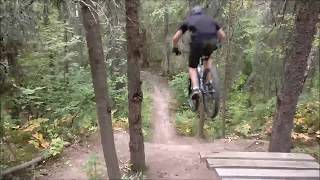 Downhill mountain biking in Edmonton  Ass Over Tea Kettle AOTK [upl. by Hahn614]