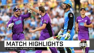 Wade Short help Hurricanes cruise home  KFC BBL08 [upl. by Naoh]