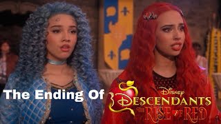 The Ending Of Descendants Rise Of Red [upl. by Nwahshar]