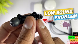 Low Sound Problem One Side Not Working In Earphone SOLUTION😱  Best Trick To Fix Low Sound Problem [upl. by Eceeryt]