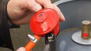 How to fit a propane gas regulator [upl. by Alius]