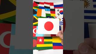 Drawing Japan flag 🇯🇵 art flag japan japanese asia drawing colors [upl. by Nnylav]