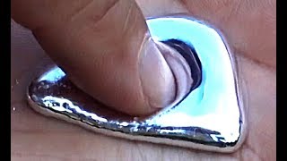 GALLIUM Liquid Metal with Super Destruction Power Gallium vs Aluminum [upl. by Zahc]