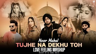 Tujhe Na Dekhun Toh Chain X Noor Mahal  Love Feeling Mashup  Shubh FtSonam Bajwa  DJ Kamal [upl. by Broddie]