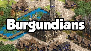 Burgundian overview AoE2 [upl. by Anyahs]