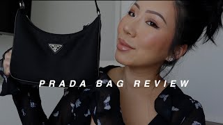 PRADA reedition 2005 renylon mini bag review  what fits [upl. by Beaver]