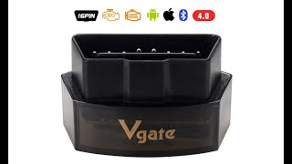 Vgate iCar Pro Bluetooth 40 OBD2Scanner Für Android  IOS ELM327 Bluetooth Auto Code Reader [upl. by Arabelle]