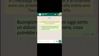 Un enorme grazie dr Nanni Non so come avrei fatto senza il tuo supporto shorts whatsapp chat [upl. by Jud]