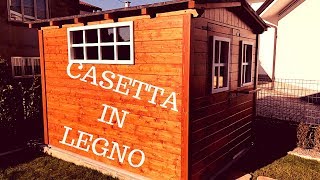 ► Costruzione di una CASETTA IN LEGNO  Tessari Alberto [upl. by Malka]