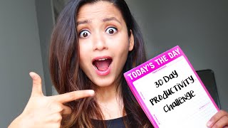 I Tried Staying Productive for 30 Days  30 Day Productivity Challenge Hindi [upl. by Pimbley]