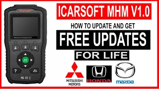 How To Update iCarsoft MHM V10 for FREE amp Get FREE LIFETIME UPDATES [upl. by Kaplan]