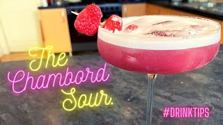 How To Make The Chambord Sour  drinktips  Jamie Mac [upl. by Stoeber603]