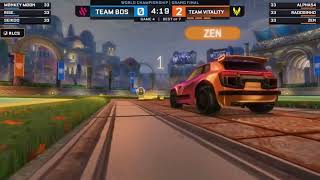 Every Zen goal VS Team BDS Rocket League  Team Vitality VS Team BDS Grand Final [upl. by Asille]