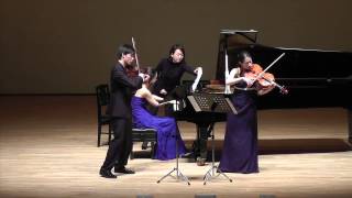 DSHOSTAKOVICH  5 Pieces for 2 violins and piano arranged by Mamiko Kobayakawa [upl. by Anilegna136]