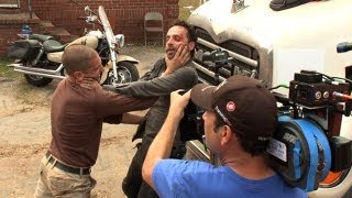 Rick and Shanes Fight Episode 210 Inside The Walking Dead [upl. by Irahc]