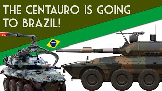 South Americas Newest AFV  The Centauro 2 is going to Brazil [upl. by Hugh]