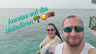 DER TEUERSTE URLAUB MEINES LEBENS  MALEDIVEN VLOG 1 🇲🇻 [upl. by Yriek]