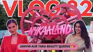 Nykaaland Day 1 Vlog ♥️ Janvhi kapoor aur tara sutaria😍  Vlog 32  Arthesh Unfiltered [upl. by Farron]