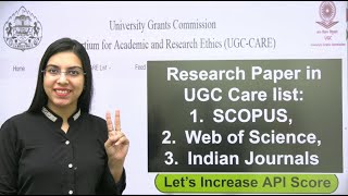 How to publish Research Paper in UGC Care list SCOPUS Web of Science Indian Journals  By Navdeep [upl. by Annaehs]