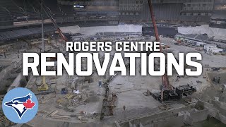 The second phase of Rogers Centre renovations are underway [upl. by Grindlay]