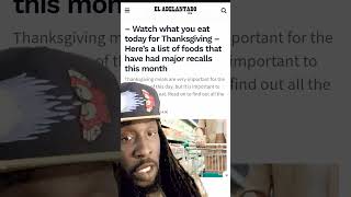 MASSIVE RECALLS WATCH WHAT YOU EATING FOR COLONIZER DAY news ecoli [upl. by Jared782]