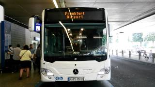 Mercedes Benz Citaro Frankfurt AirportInterCityHotel [upl. by Loris]