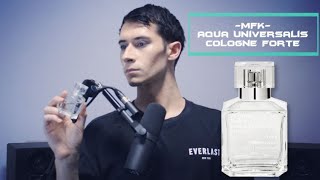 Aqua Universalis Cologne Forte  MFK  Review [upl. by Regnig630]