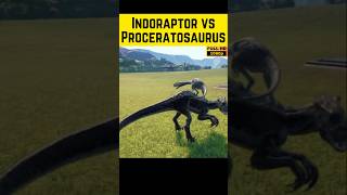 Who wins Parasaurolophus Spinosaurus Proceratosaurus Indoraptor [upl. by Ibbob]