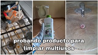 Limpiando baño estufa sillas con este nuevo producto limpieza hogar [upl. by Anilat]