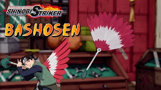 NEW Bashosen Ninja Tool Gameplay Showcase Range and Heal Ninja Tool Only  Naruto Shinobi Striker [upl. by Arras650]