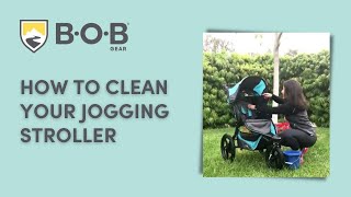 How To Clean Your BOB Gear Jogging Stroller [upl. by Rosy]