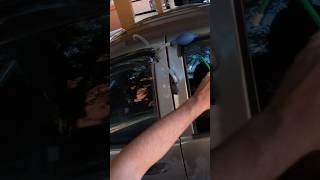 Got the key but the door handle dont work autolockout how to unlock a Mitsubishi door with no key [upl. by Thorner]