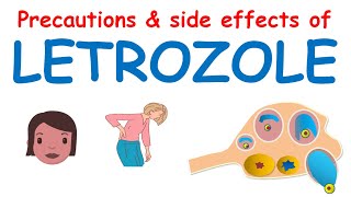 Letrozole 25 mg  Precautions and side effects [upl. by Seamus542]