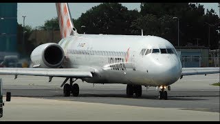 ✈ Volotea Boeing B7172BL EIFGH Arrival amp Departure At London Southend Airport 29072017 [upl. by Airbma871]