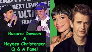 Star Wars Day Panel with Hayden Christensen amp Rosario Dawson Fan Expo Philadelphia  May 4 2024 [upl. by Daryl619]