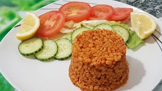 How To Make Bulgur Rice  Bulgur Pilaf Pilavi  Bulgur Rice  bulgurpilavı [upl. by Aynekat]