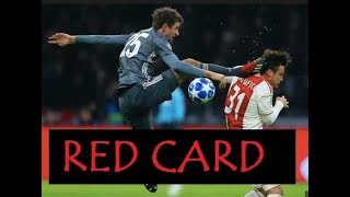 Kees reacts on flying kick Müller vs Tagliafico RED CARD [upl. by Sivia]