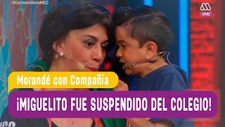 Miguelito fue suspendido del colegio  Morandé con Compañía 2016 [upl. by Repsag]