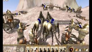 Troy Total War Custom Battle 4  2 vs 2 Rome Total War Mod [upl. by Nageek]