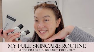 My Full Skincare Routine  Budget Friendly amp Pregnancy Safe Options [upl. by Aelem]