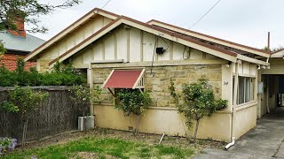 Bungalow duplexWas it originally one home Art Deco features added later in conversion [upl. by Tehc989]