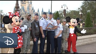 Recognizing Disney Cast Heroes Who Have Served In The Armed Forces  Veterans Day  Disney Parks [upl. by Heidi601]