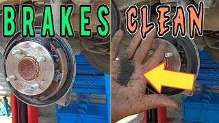 Rear brakes noise cleaning easily 😀😃 [upl. by O'Conner]