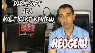 Darksoft Neo Geo AES Multi Cart Review  Neogear [upl. by Shamma]