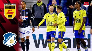 Samenvatting SC Cambuur  FC Eindhoven 21102024 [upl. by Mazonson]