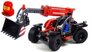 Lego Technic 42061 Telehandler Lego Speed Build [upl. by Melac659]