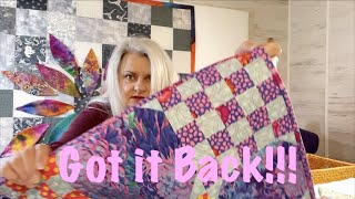 Finish it FridayPat Sloan String Beans Blocks 1725  Kaffe Fassett is Back [upl. by Anerrol202]