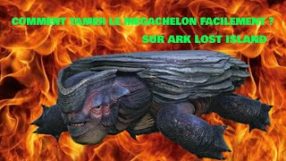 COMMENT TAMER LE MEGACHELON FACILEMENT SUR ARK LOST ISLAND [upl. by Neisa240]