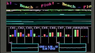 FPGA SPC playing quotBeachquot from the game Plok [upl. by Hanikahs379]