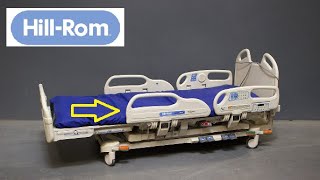 How to LOWER or Raise HillRom Hospital Bed Side RAIL Assy VersaCare Centra CareAssist Siderail [upl. by Carola916]